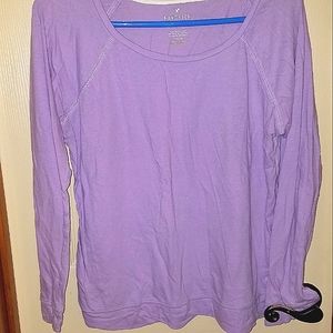 American Eagle violet purple tshirt